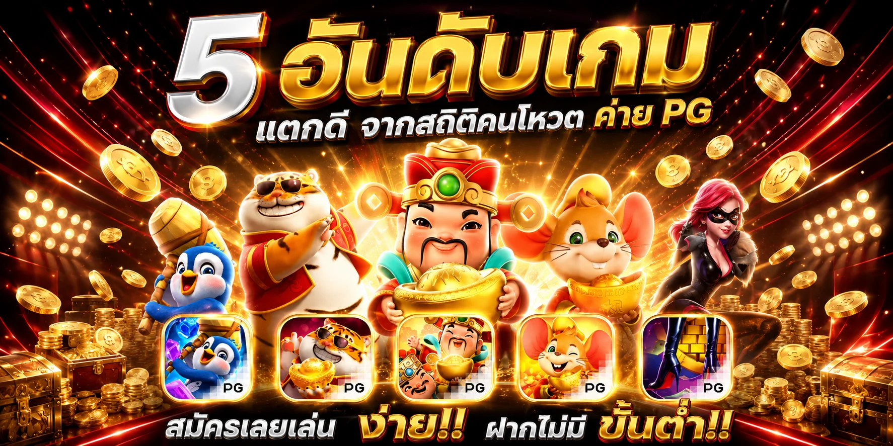 ภาพประกอบ Thunder24 ทดลองเล่นเกมฟรีก่อนสมัคร