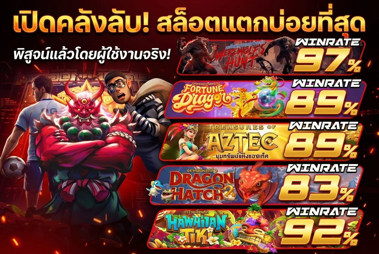 ภาพประกอบ Thunder24 ทดลองเล่นเกมฟรีก่อนสมัคร